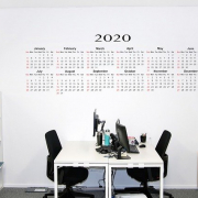 calendário de horário de trabalho