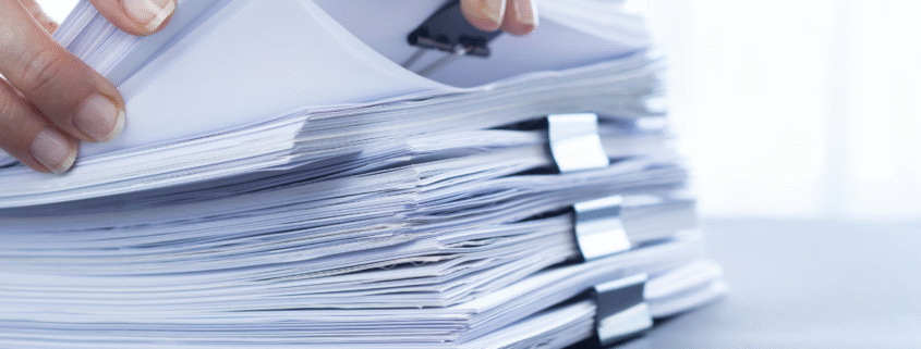 Documentos a serem substituídos por métodos digitais como o relógio de ponto